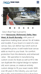 Mobile Screenshot of garysboattops.com